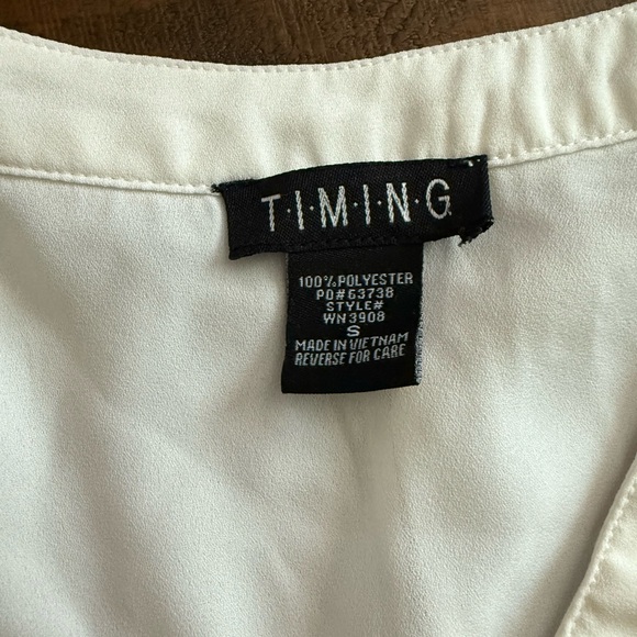 Sz Sm White Ruffled Women's Top Pirate Vintage Flowy - Picture 3 of 5